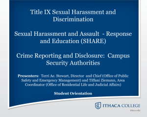 SHARE - Ithaca College