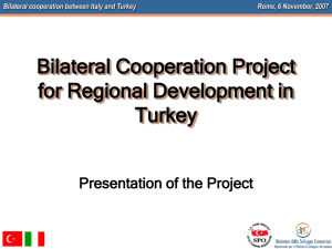 Bilateral cooperation project presentation