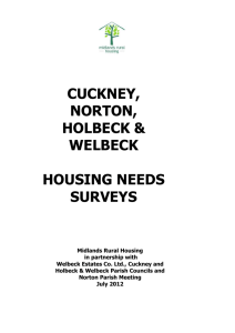 Affordable housing survey - Bassetlaw District Council