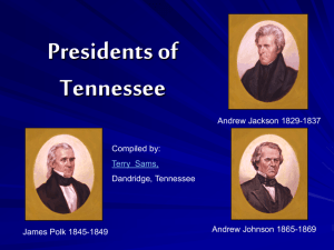 Presidents of Tennessee