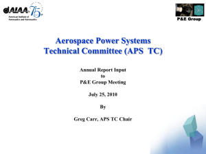 Aerospace Power Systems Technical Committee (APS