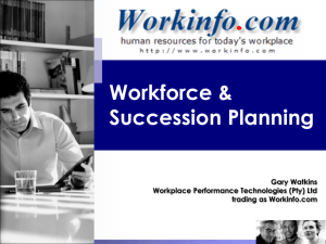 What is Workforce Planning?