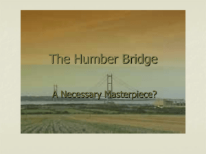 The Humber Bridge