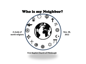 Who is My Neighbor 11-28