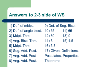 Answers to Evens