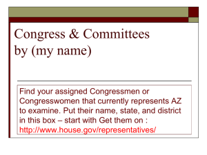 Congress & Committees