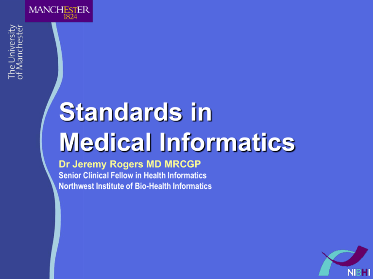 medical-informatics-standards