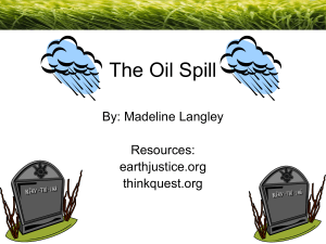 The Oil Spill - projectsource