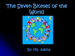 The_Seven_Biomes_of_the_World_powerpoint