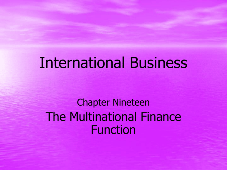 International Business