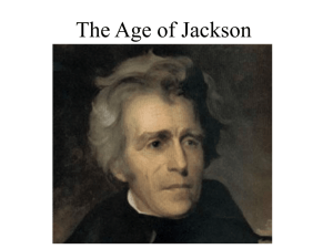 The Age of Jackson