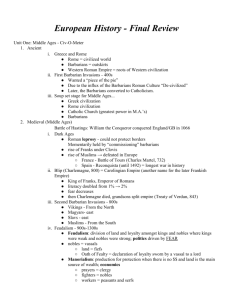 Complete final outline study guide