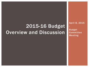 2015-16-Budget-101 - Corbett School District