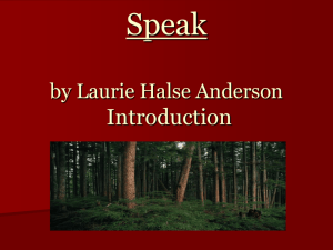 speak-intro - A New Adventure
