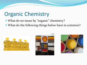 Organic Chemistry