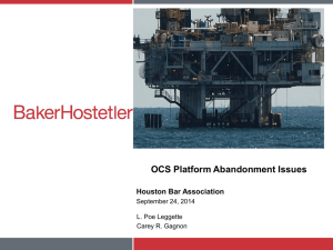 September 2015 (OCS Platform Abandonment Issues)