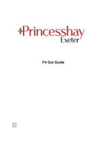 Princesshay Fit Out Guide IssueJan 2015