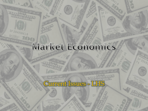 Market Economics