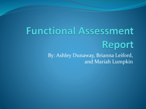 2013_ECH_385_Student_Work_Functional_Assessment_Report