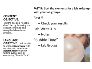 Lab Write Up and Bubblegum Lab