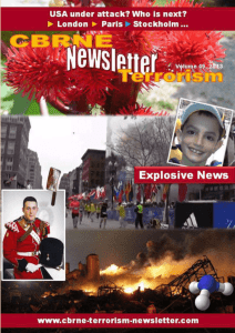 2013_3 Explosive News - CBRNE