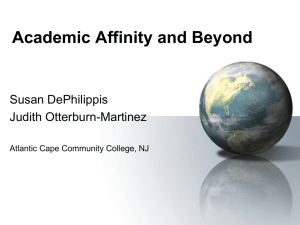 Academic Affinity and Beyond