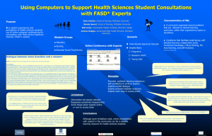 Using Computers to Support Health Sciences Student Consultations