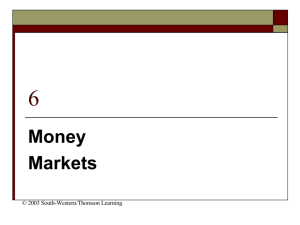 Money Markets(6)