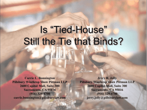 Tied-House Laws - National Alcohol Beverage Control Association