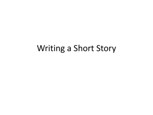 Writing a Short Story