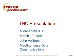 TNC Presentation