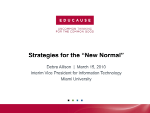 Does your institution have a strategic plan?