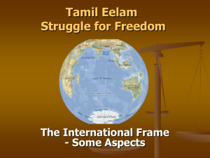 Tamil Liberation Struggle