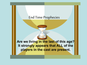 End Time Prophecies - Lord of Lords Bible Community Church