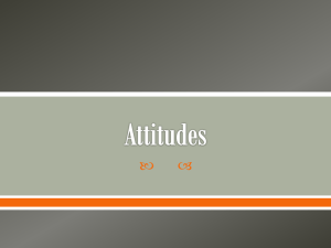 Attitudes - WordPress.com