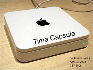 Time capsule - iTCDLAND FAQ