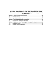 DOCX file of AITSL Budget Statements (0.15 MB )