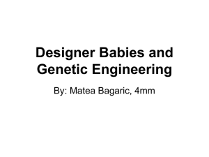 Designer Babies PPT