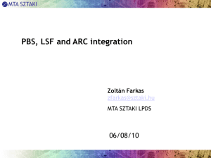 PBS and ARC integration to P