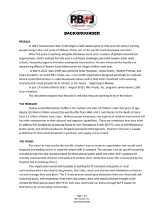 BACKGROUNDER PREFACE In 2007, businessman Stan Smith