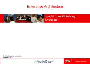 Advanced Java Training Class - On The Edge Software Consulting