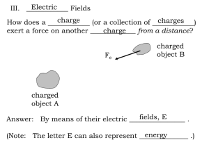 Day 3 - Electric Fields Powerpoint