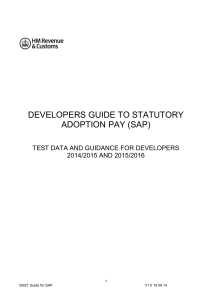 Developers Guide to SAP