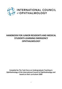 handbook for junior residents and medical