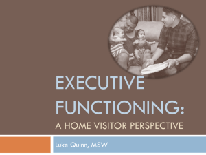 Session Slides: Executive Functioning: A Home Visitor Perspective