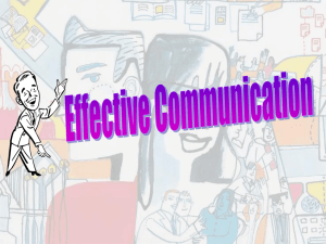 Komunikasi Efektif - Psychosocial Support IFRC