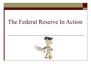 The Federal Reserve In Action - Federal Reserve Bank of Atlanta