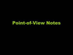 Point-of-View Notes