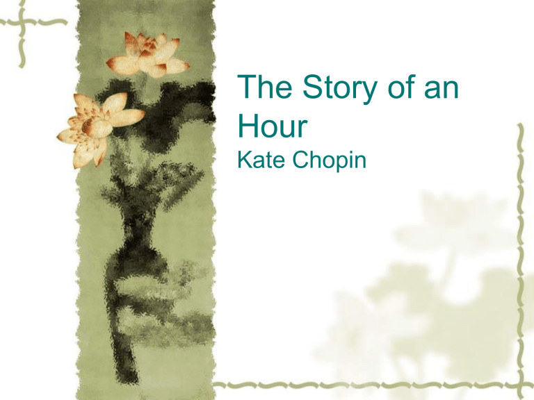 the-story-of-an-hour