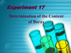 Borax(%)